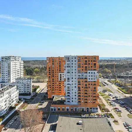 Floor Z Widokiem Na Morze By Downtown * 格但斯克
